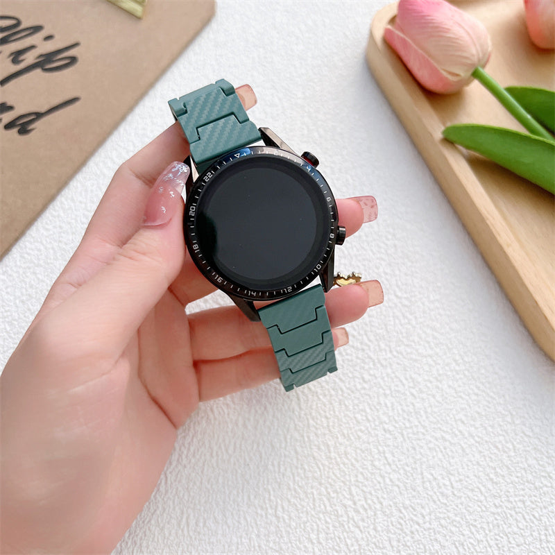 Carbon Fiber Finish Strap for Galaxy Watch