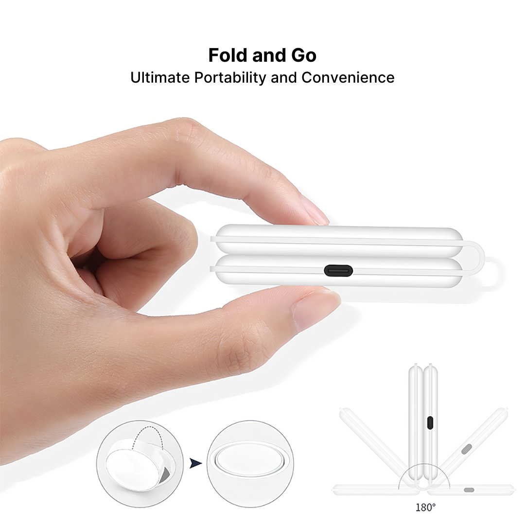 MagFold 2-in-1 Foldable Dual Wireless Charging Pad