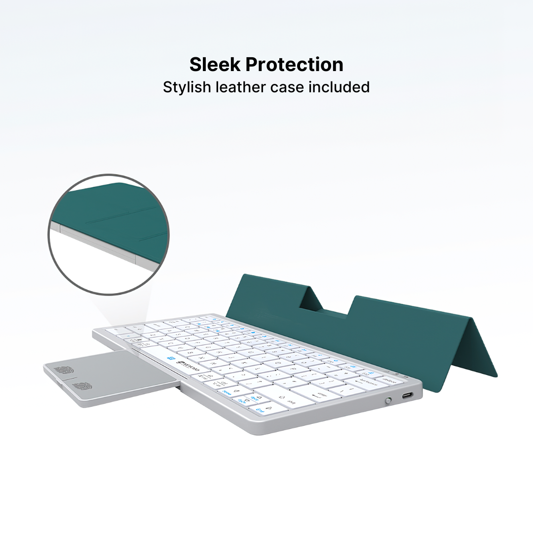 Wireless Portable Keyboard for Tablets and Smartphones BlueBolt Chargers