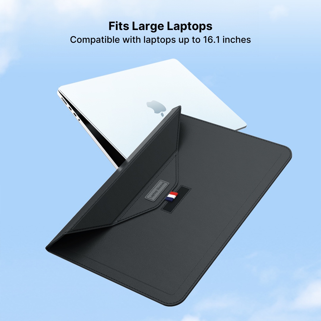 UltraSlim Laptop Sleeve with Triangle Support Stand