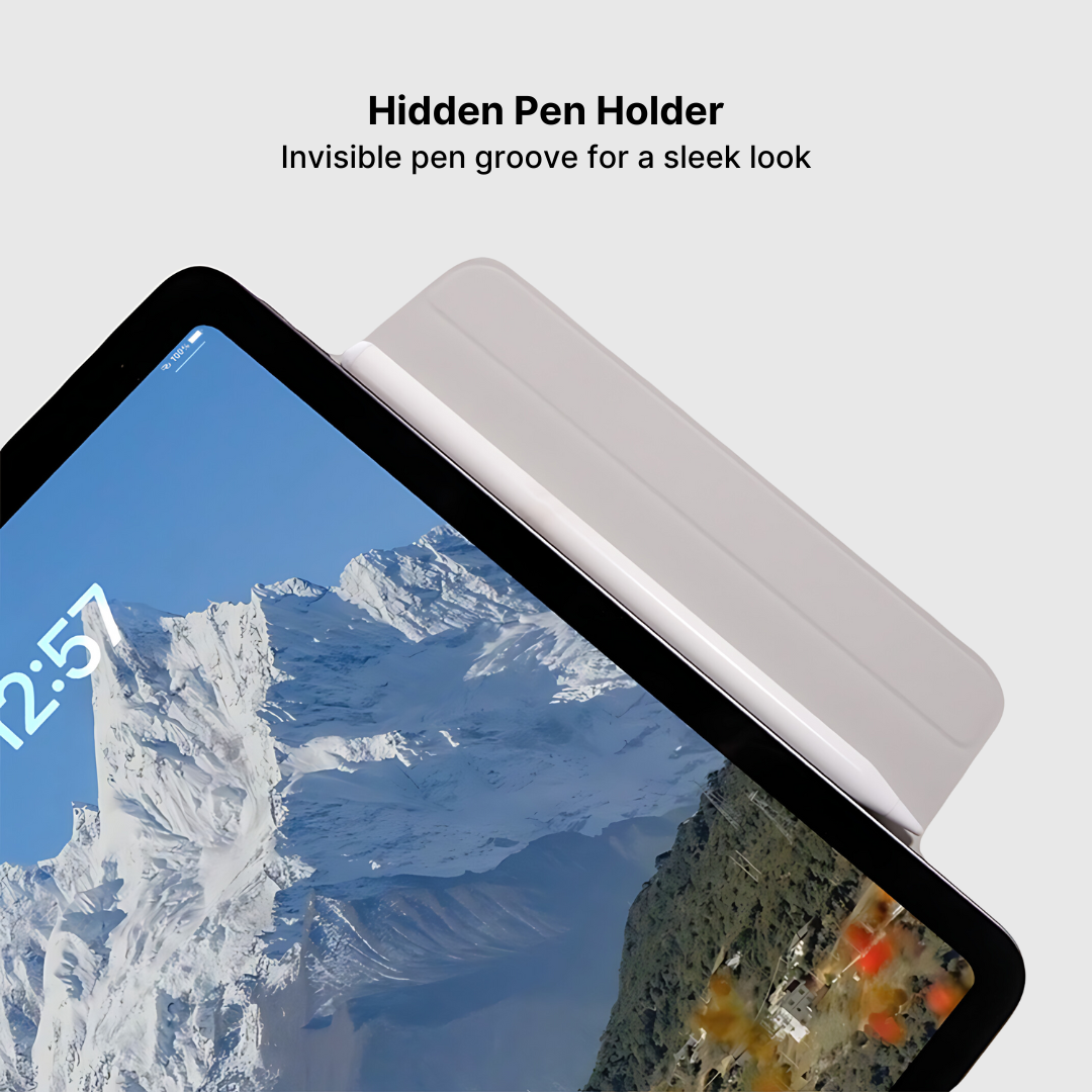 iPad Y-Folding Case with Strong Magnetic Hold