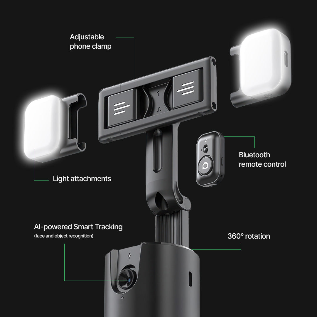 AutoFocus 360 Smart Tracking Camera Stick – BlueBolt Chargers