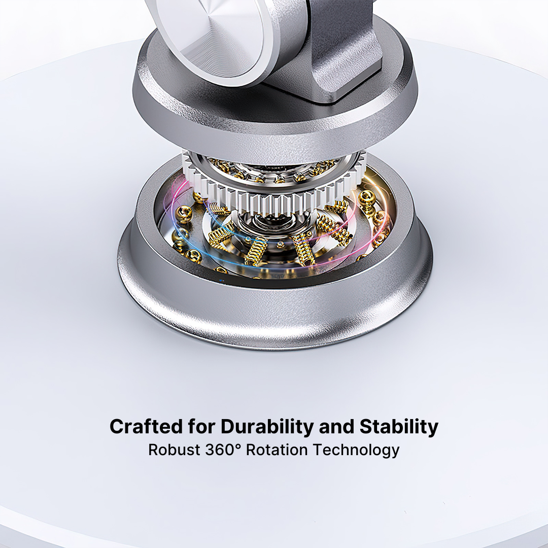 Magnetic Phone Mount - 360° Swivel, Adjustable