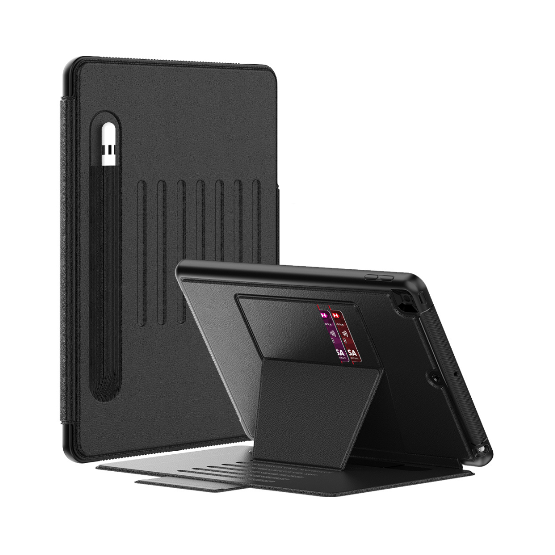 iPad FlexStand Case with 7 Adjustable Angles BlueBolt Chargers