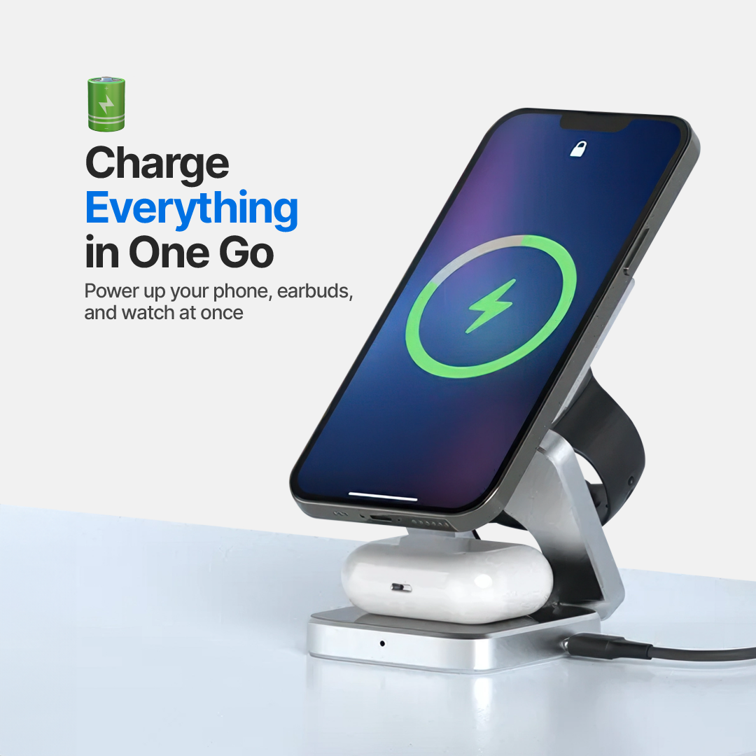 Android phone and watch charging station hotsell