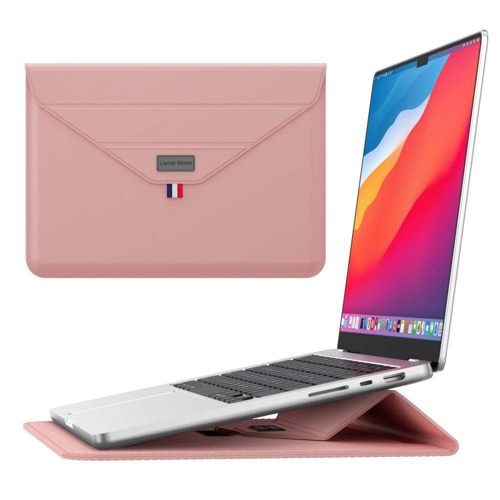 UltraSlim Laptop Sleeve with Triangle Support Stand