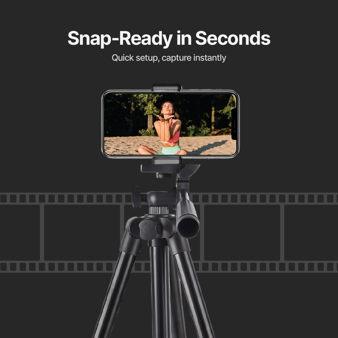 QuickSnap Camera and Smartphone Tripod